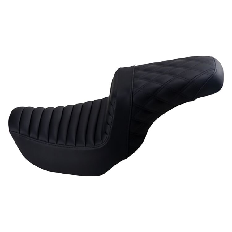 Saddlemen Step-Up TTR Tuck and Roll Seat For Harley Dyna 2006-2017 - Image 3