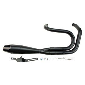 Sawicki Speed Shop 2-Into-1 Shorty Exhaust For Harley Dyna 1991-2017