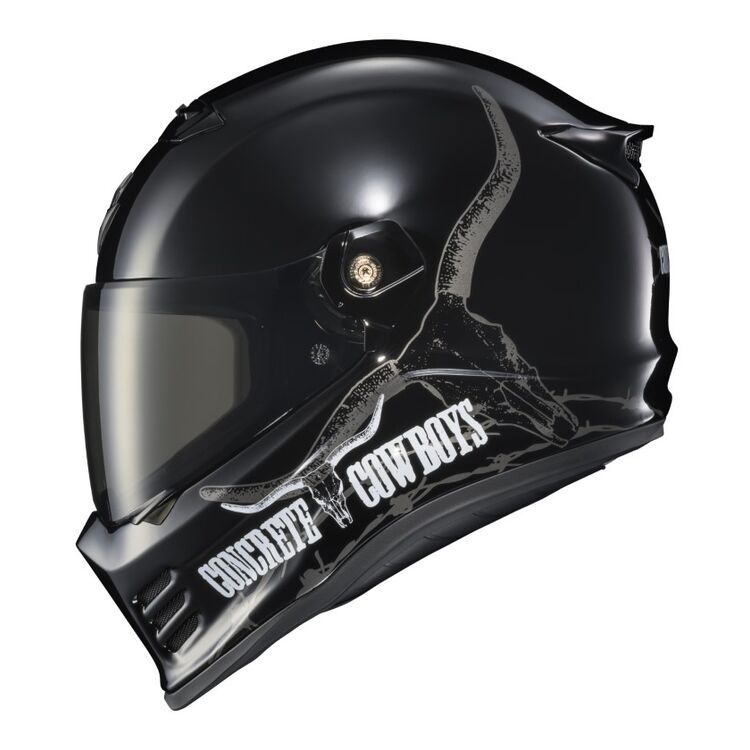 Scorpion EXO Covert FX Concrete Cowboys Helmet - Image 3