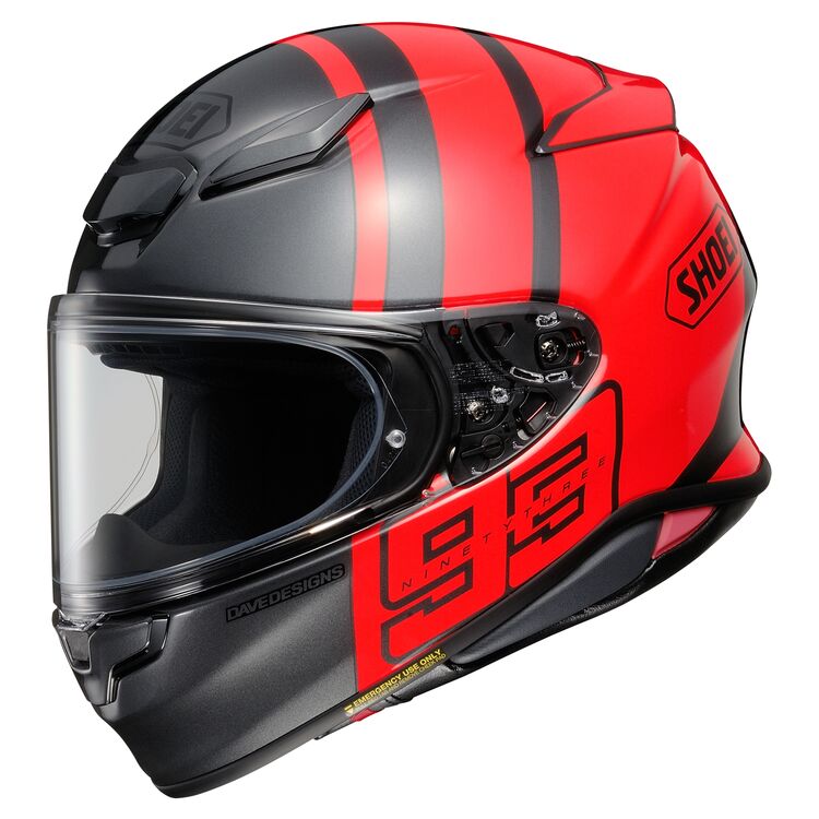 Shoei RF-1400 MM93 Track Helmet - Image 3