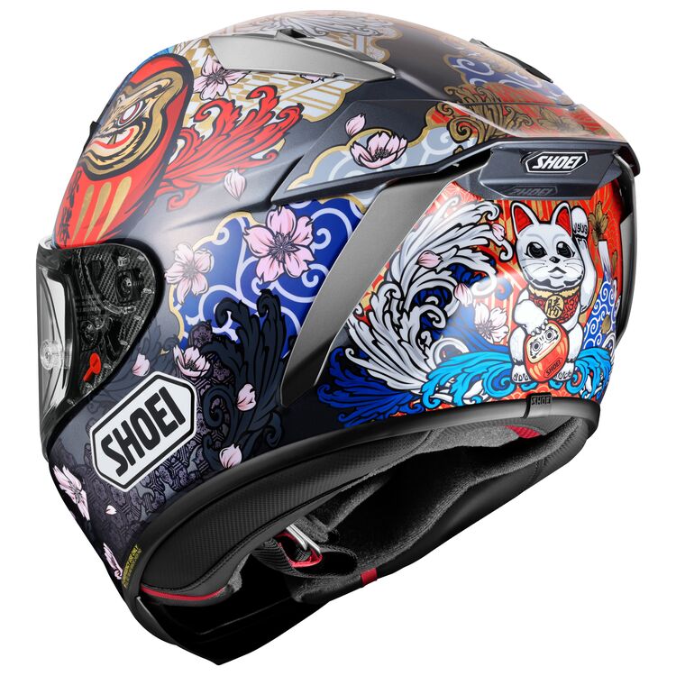Shoei X-15 Marquez Motegi 5 Helmet - Image 4