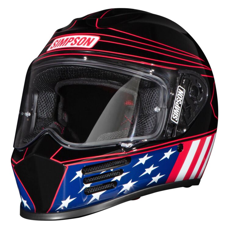 Simpson Speed Bandit Americana Helmet - Image 5
