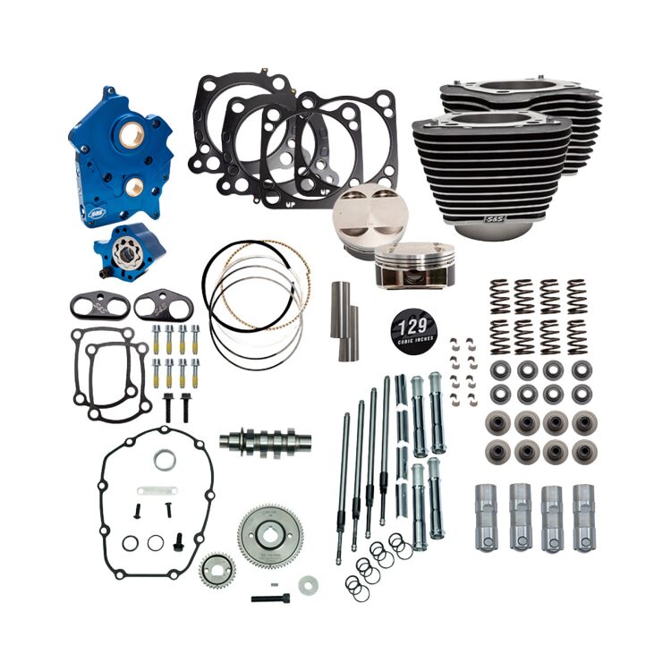 S&S Cycle 129" Power Pack For Harley With 107" Milwaukee-Eight 2017-2026 - Image 3