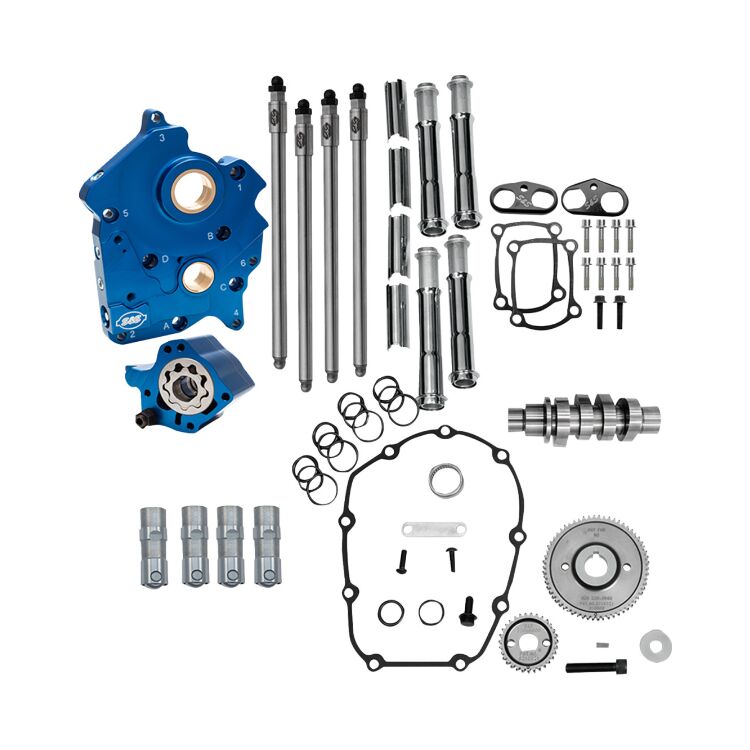 S&S Cycle 496 Cam Chest Kit For Harley Oil Cooled Milwaukee-Eight 2017-2026 - Image 2
