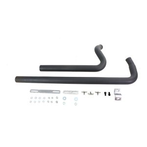 V-Twin Mfg. Shotgun Style Drag Pipe Set For Harley Softail 1986-2006