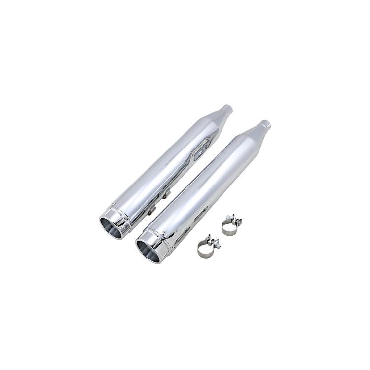 Vance & Hines 4 1/2" Torquer 450 Slip-On Mufflers For Harley Touring 1995-2016 - Image 5