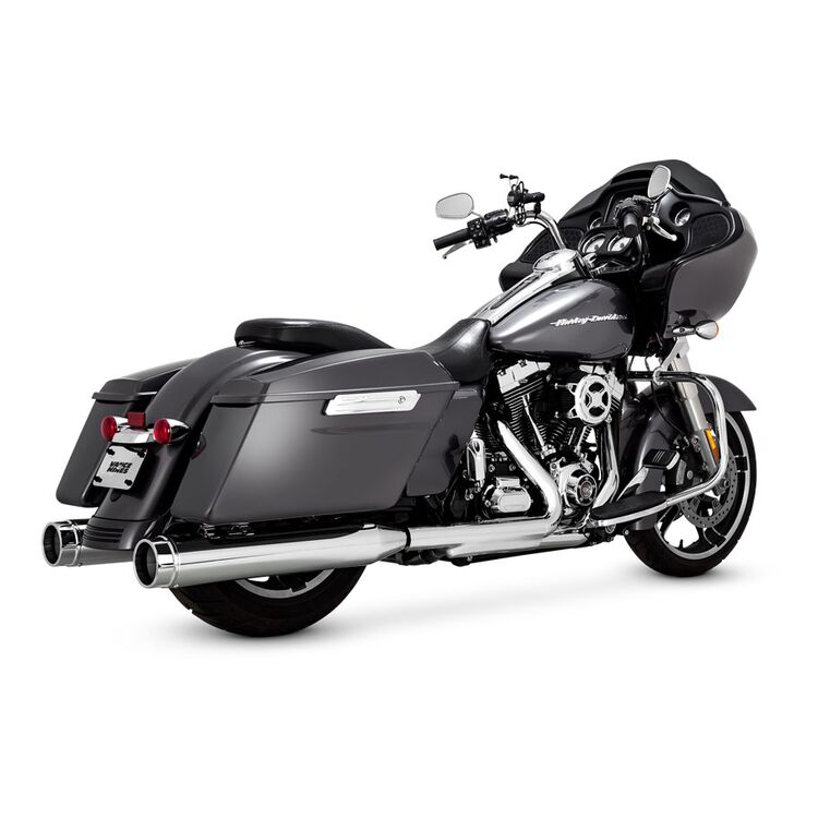 Vance & Hines 4 1/2" Torquer 450 Slip-On Mufflers For Harley Touring 1995-2016