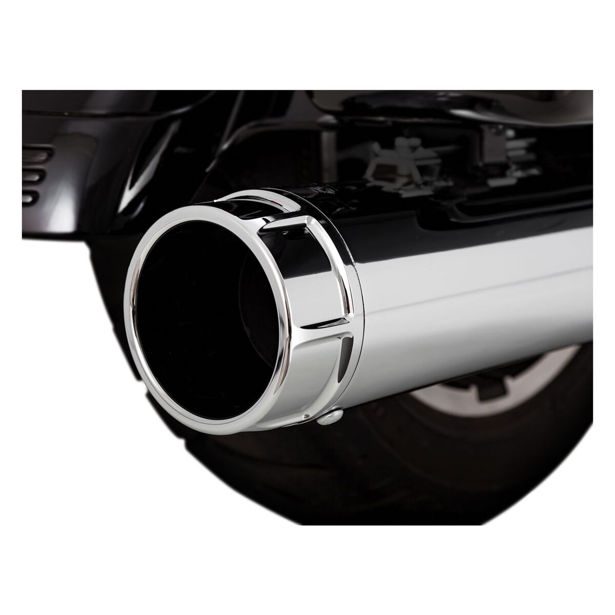 Vance & Hines 4 1/2" Torquer 450 Slip-On Mufflers For Harley Touring 1995-2016 - Image 3