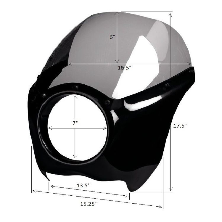 Arlen Ness Universal Fairing For Harley Wide-Glide / Mid-Glide - Image 3