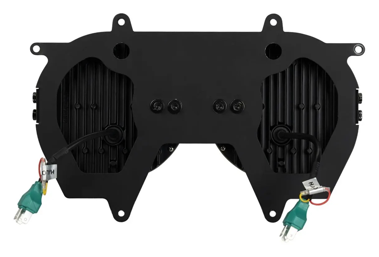 HogWorkz Goldtooth Performance LED Headlight For Harley Road Glide 2015-2025 - Image 4