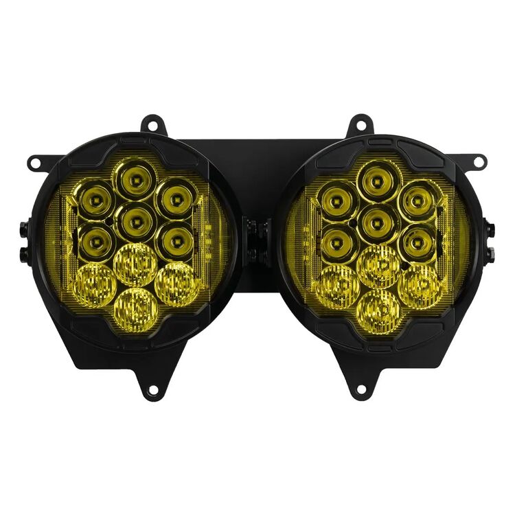 HogWorkz Goldtooth Performance LED Headlight For Harley Road Glide 2015-2025 - Image 2