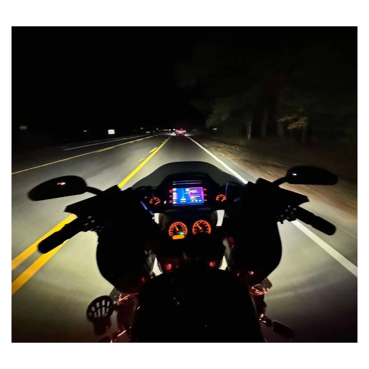 HogWorkz Goldtooth Performance LED Headlight For Harley Road Glide 2015-2025