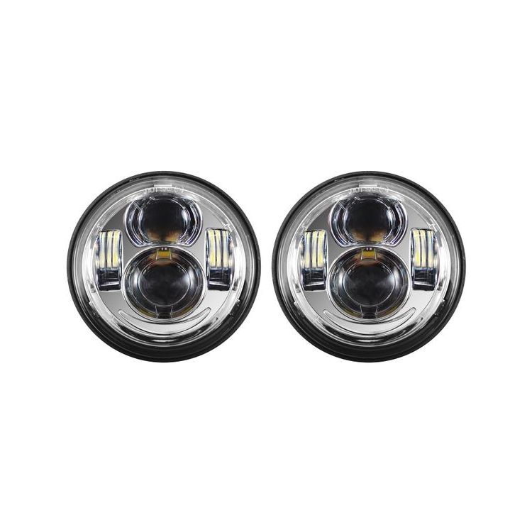 HogWorkz LED Headlights For Harley Fat Bob 2008-2017 - Image 2