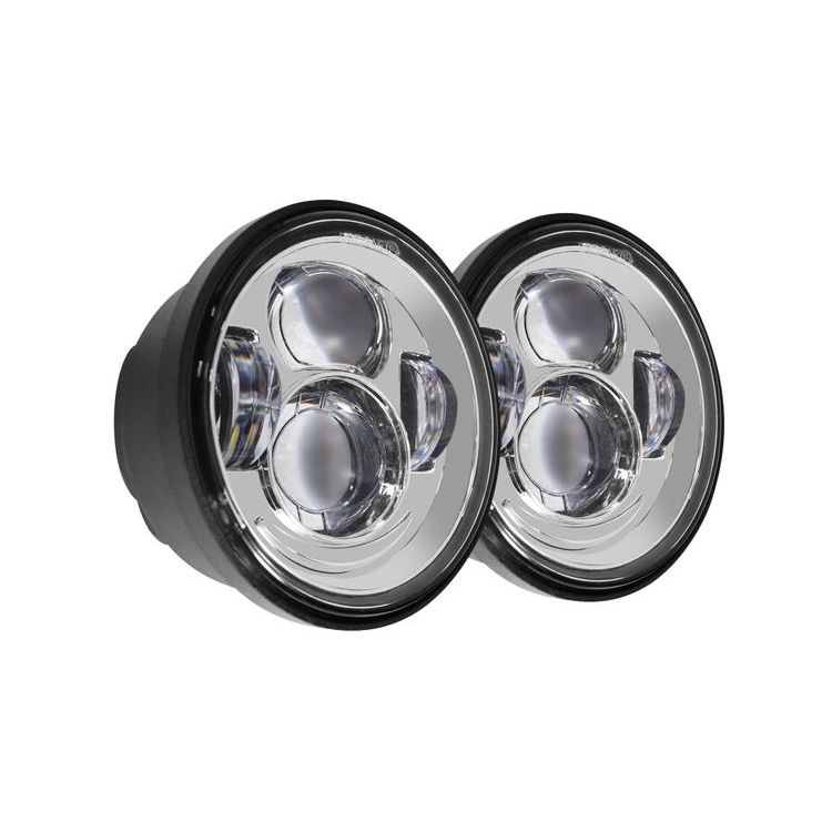 HogWorkz LED Headlights For Harley Fat Bob 2008-2017 - Image 3