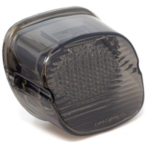 Letric Lighting Co. Deluxe Strobe Slantback LED Taillight w/ No Plate Window For Harley 1999-2026