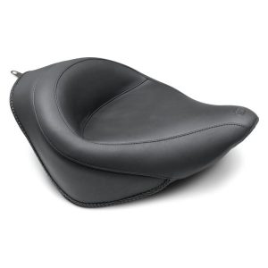 Mustang Wide Touring Solo Seat For Harley Softail With 200mm Rear Tire 2006-2017