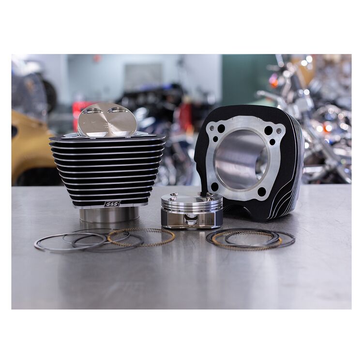 S&S Cycle 128" Big Bore Kit For Harley 114" / 117" Milwaukee-Eight 2017-2026