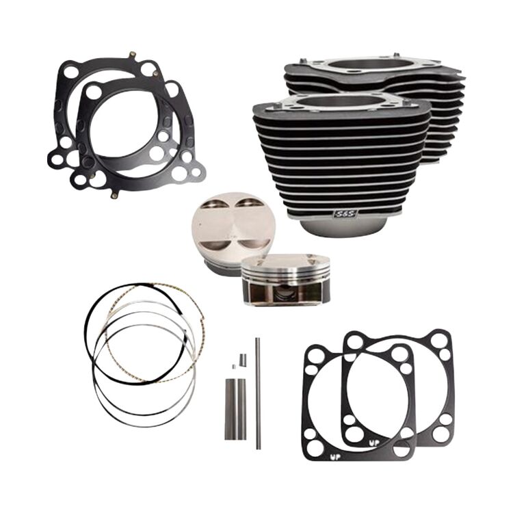 S&S Cycle 131" Big Bore Stroker Cylinder & Piston Kits For Harley Milwaukee-Eight 2017-2026 - Image 2