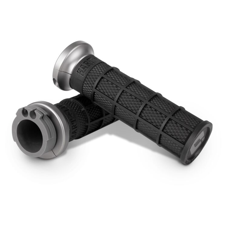 ODI Hart Luck Lock On Grips For Harley With Dual Cable Throttle