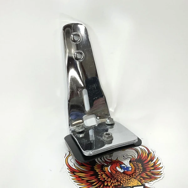 Genuine Harley Deuce Tall Passenger Chrome Backrest Bracket 51144-02