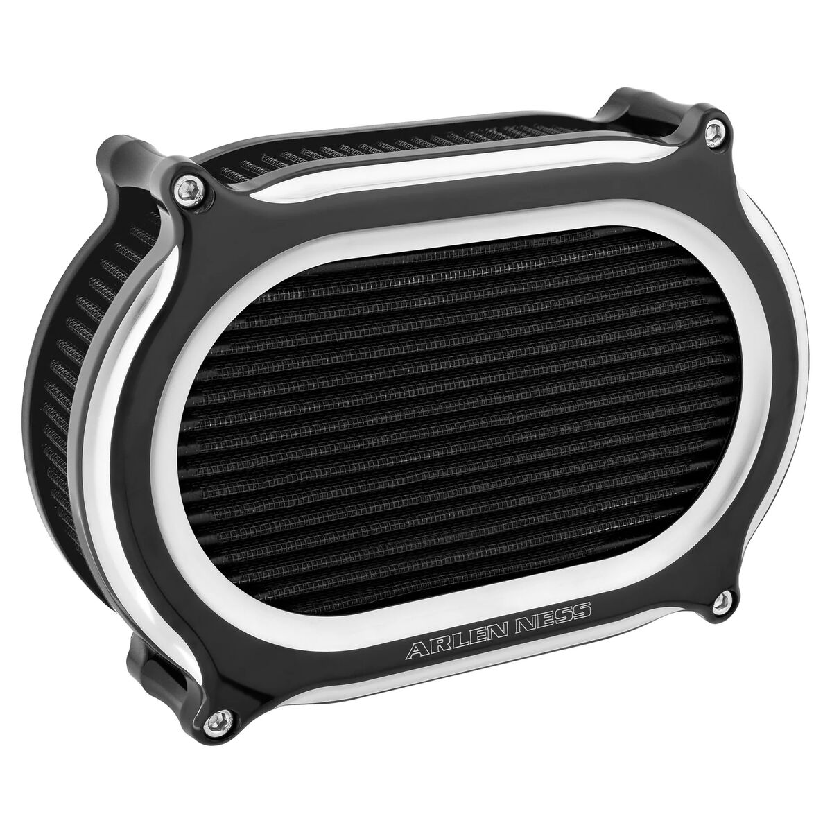 Arlen Ness Stage II Oval Air Cleaner Kit For Harley Twin Cam 1999-2017 - Image 5