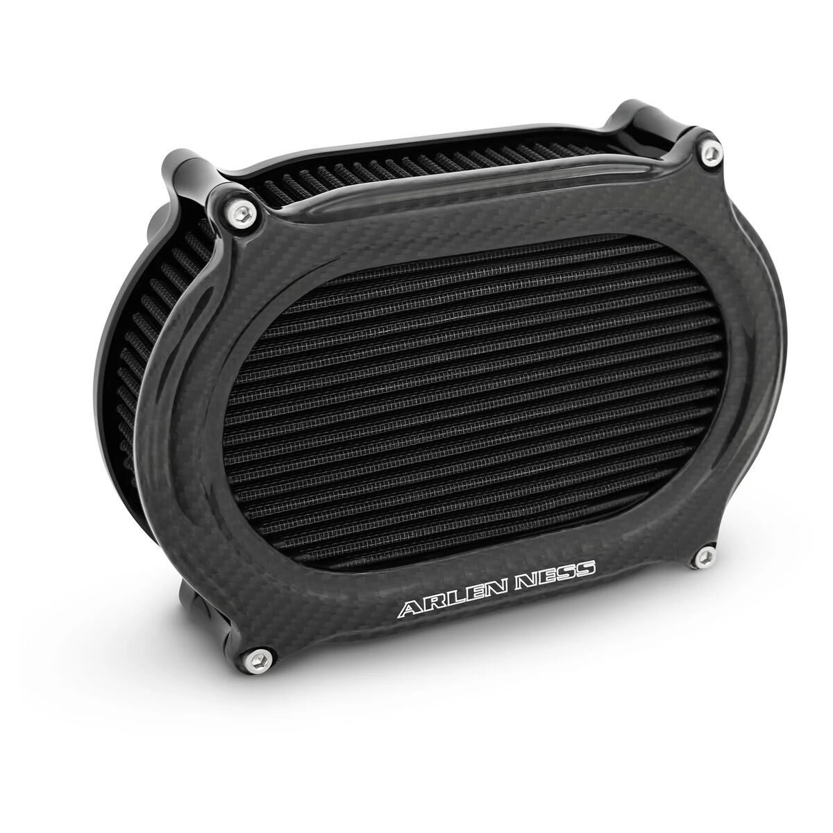 Arlen Ness Stage II Oval Air Cleaner Kit For Harley Twin Cam 1999-2017 - Image 3