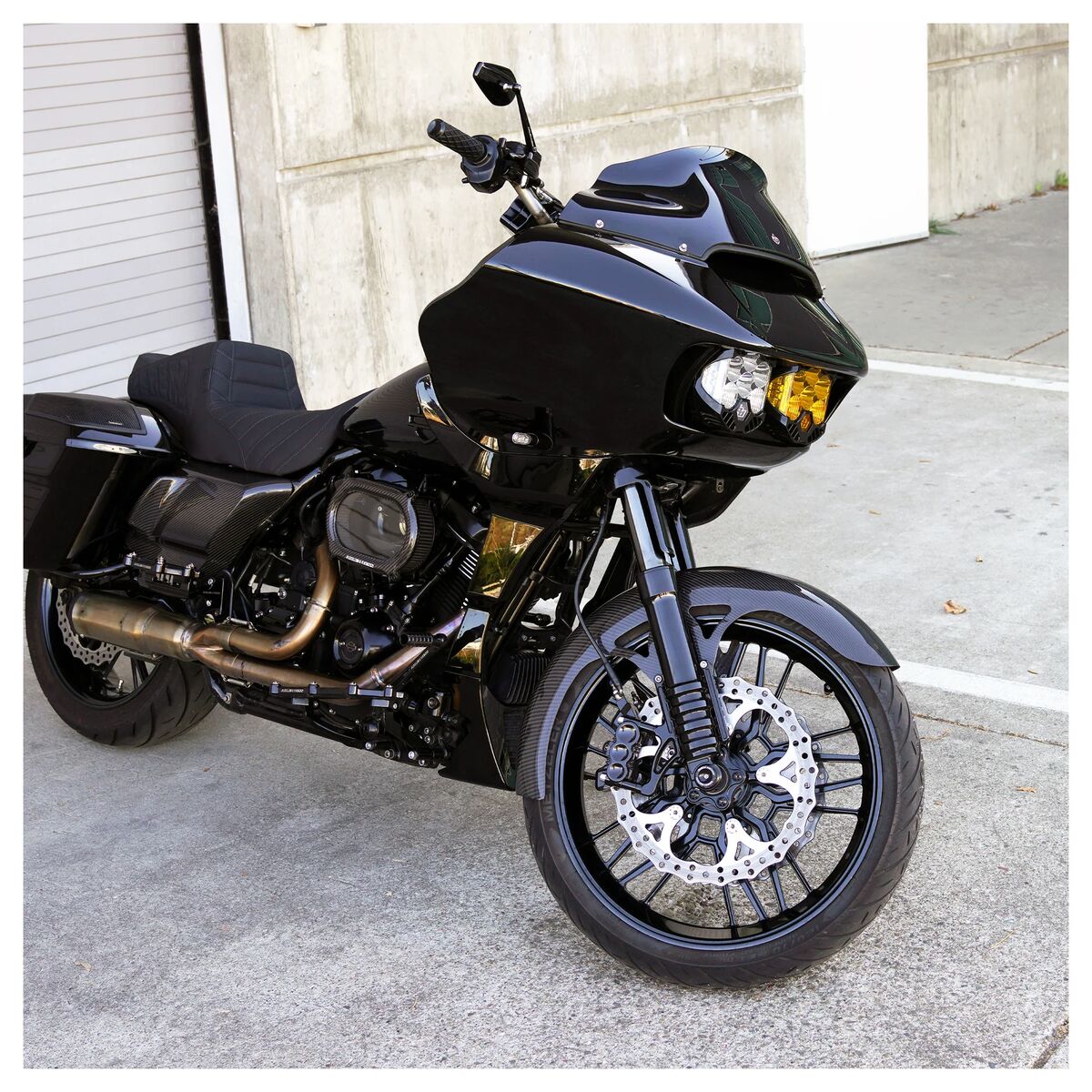 Arlen Ness Carbon Fiber Wrapper Front Fender For Harley Touring 2014-2026 - Image 4