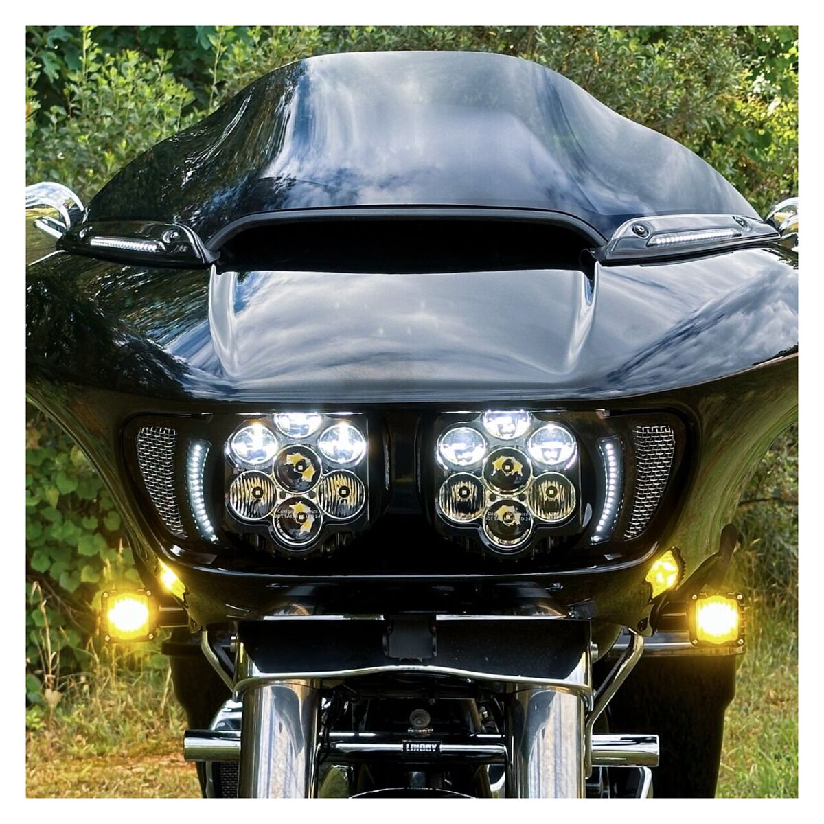 Custom Dynamics Shark Demon LED Turn Signals For Harley Road Glide 2015-2025 - Image 3