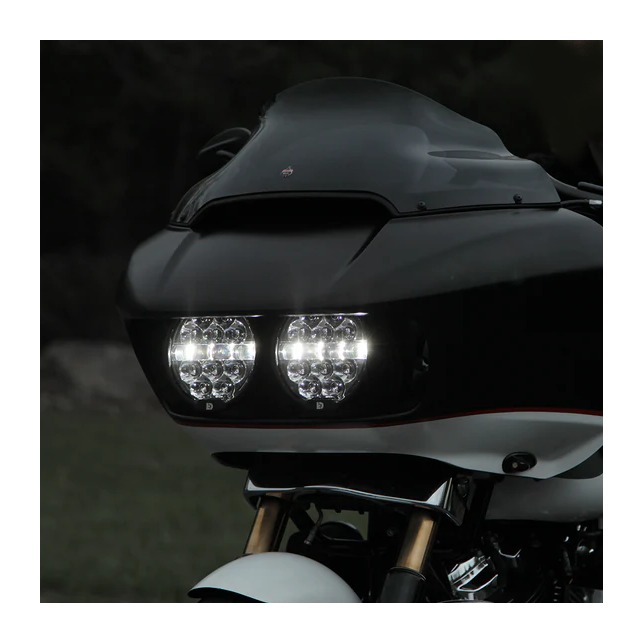 Denali Destroyer LED Headlight Kit For Harley Road Glide 2015-2025 - Image 3