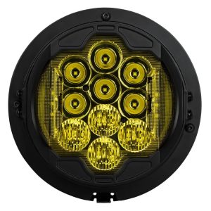 HogWorkz Goldtooth 7" LED Performance Headlight For Harley Touring 1994-2025