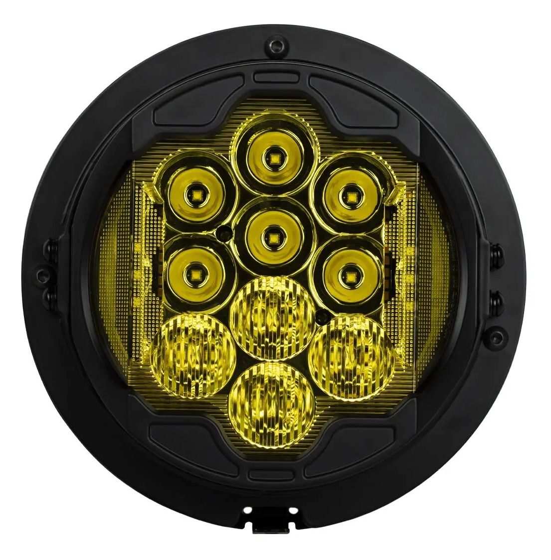 HogWorkz Goldtooth 7" LED Performance Headlight For Harley Touring 1994-2025