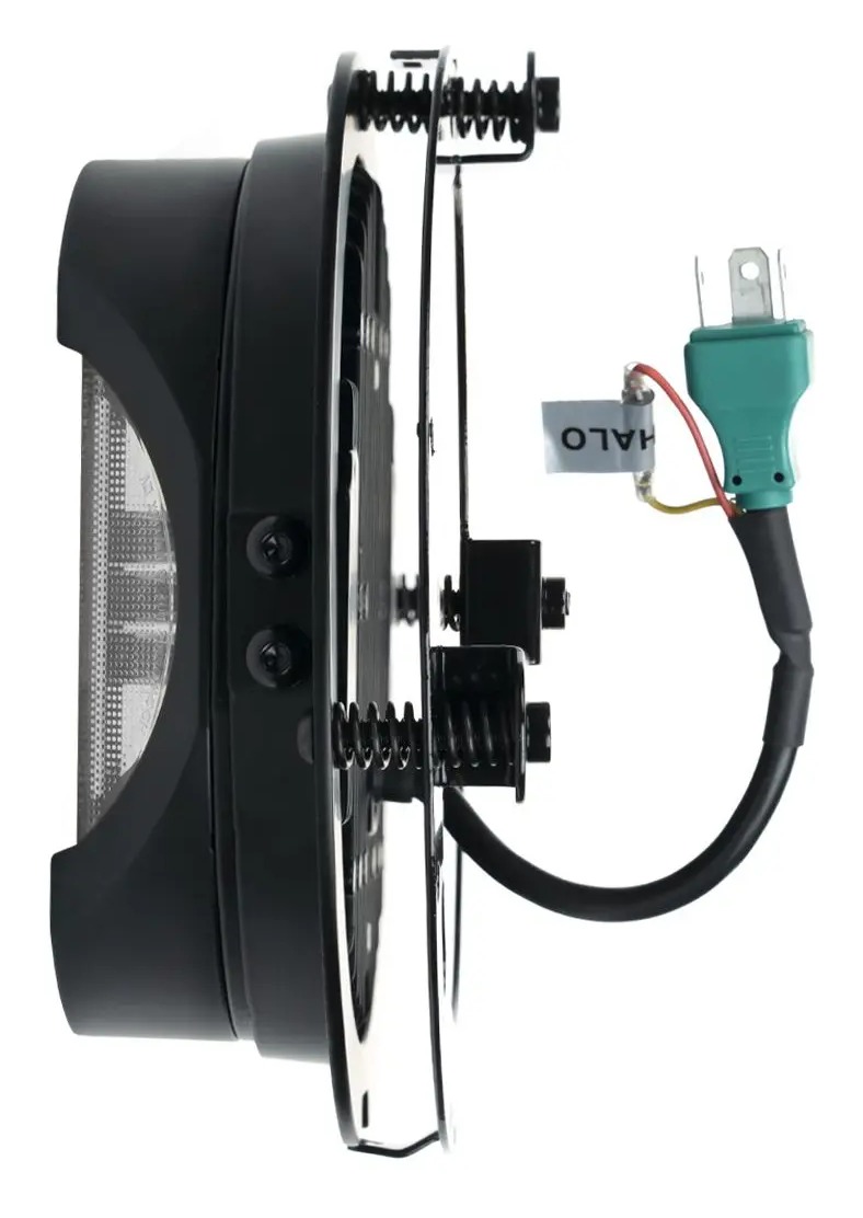 HogWorkz Silvertooth 7" LED Performance Headlight For Harley Touring 1994-2025 - Image 3