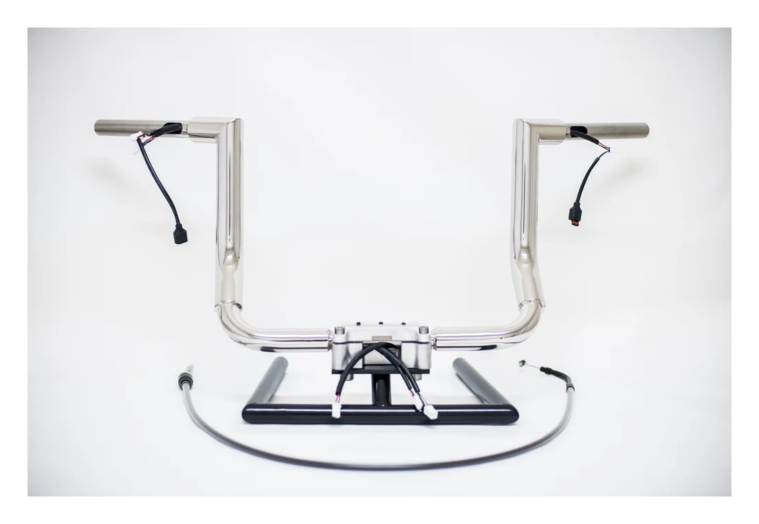 KST Kustoms 1-1/2" Pre-Wired Patriot Bagger Handlebars For Harley FLHX 2023-2026
