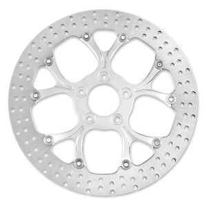 Performance Machine 13" Galaxy Front Left Brake Rotor For Harley 2000-2026