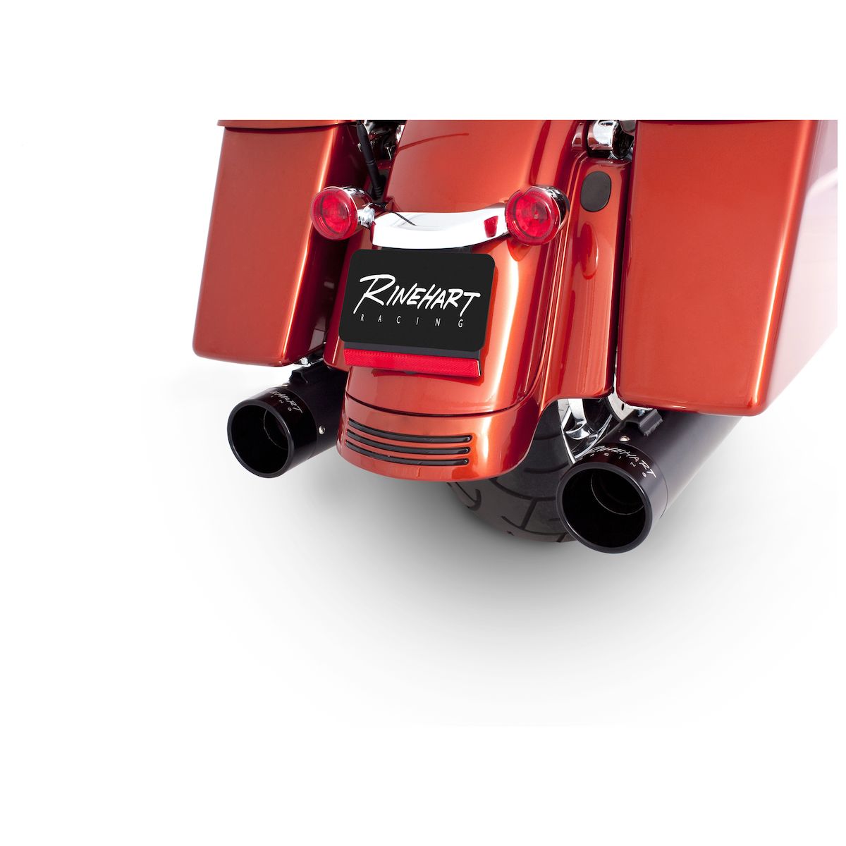 Rinehart 4" Slip-On Mufflers For Harley Freewheeler 2015-2016