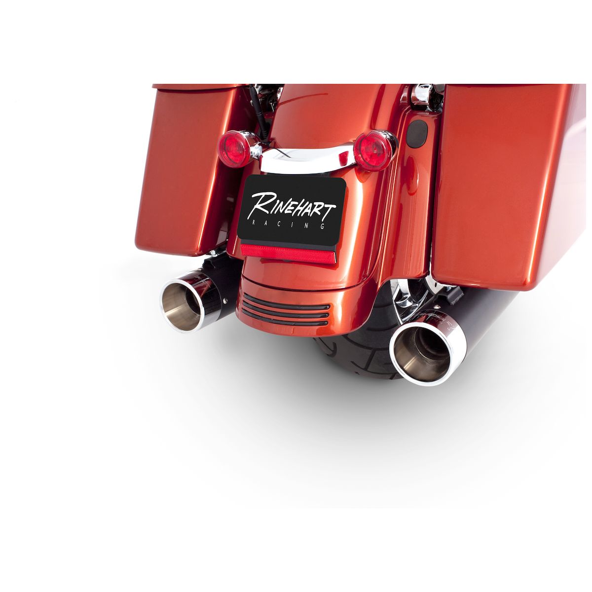 Rinehart 4" Slip-On Mufflers For Harley Freewheeler 2015-2016 - Image 3
