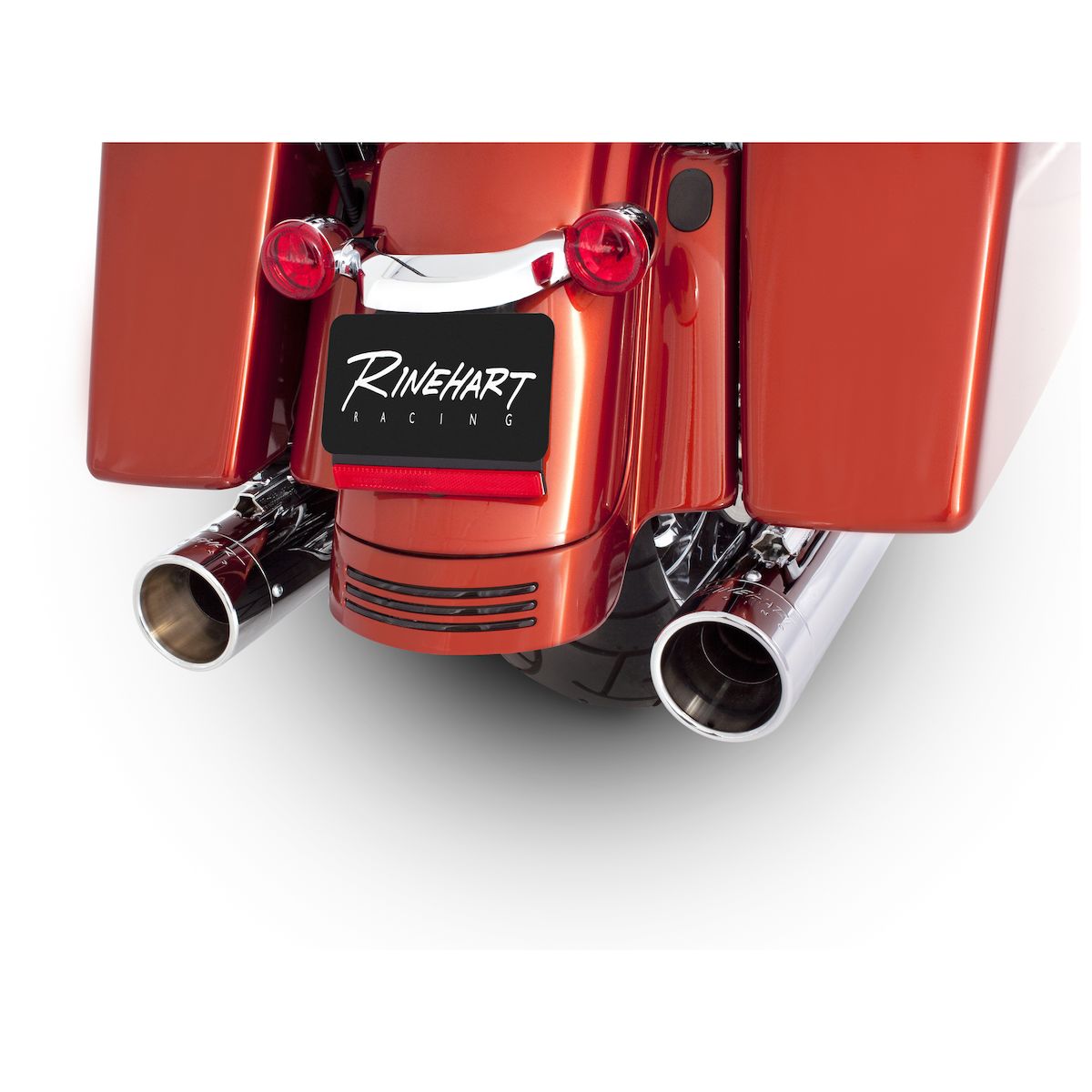 Rinehart 4" Slip-On Mufflers For Harley Freewheeler 2015-2016 - Image 4