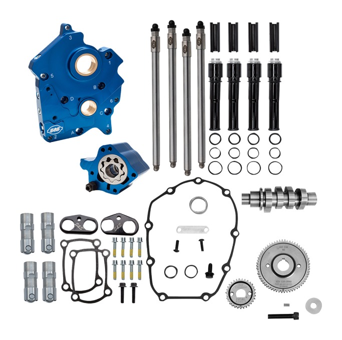 S&S Cycle 496 Cam Chest Kit For Harley Twin Cooled Milwaukee-Eight 2017-2026 - Image 2