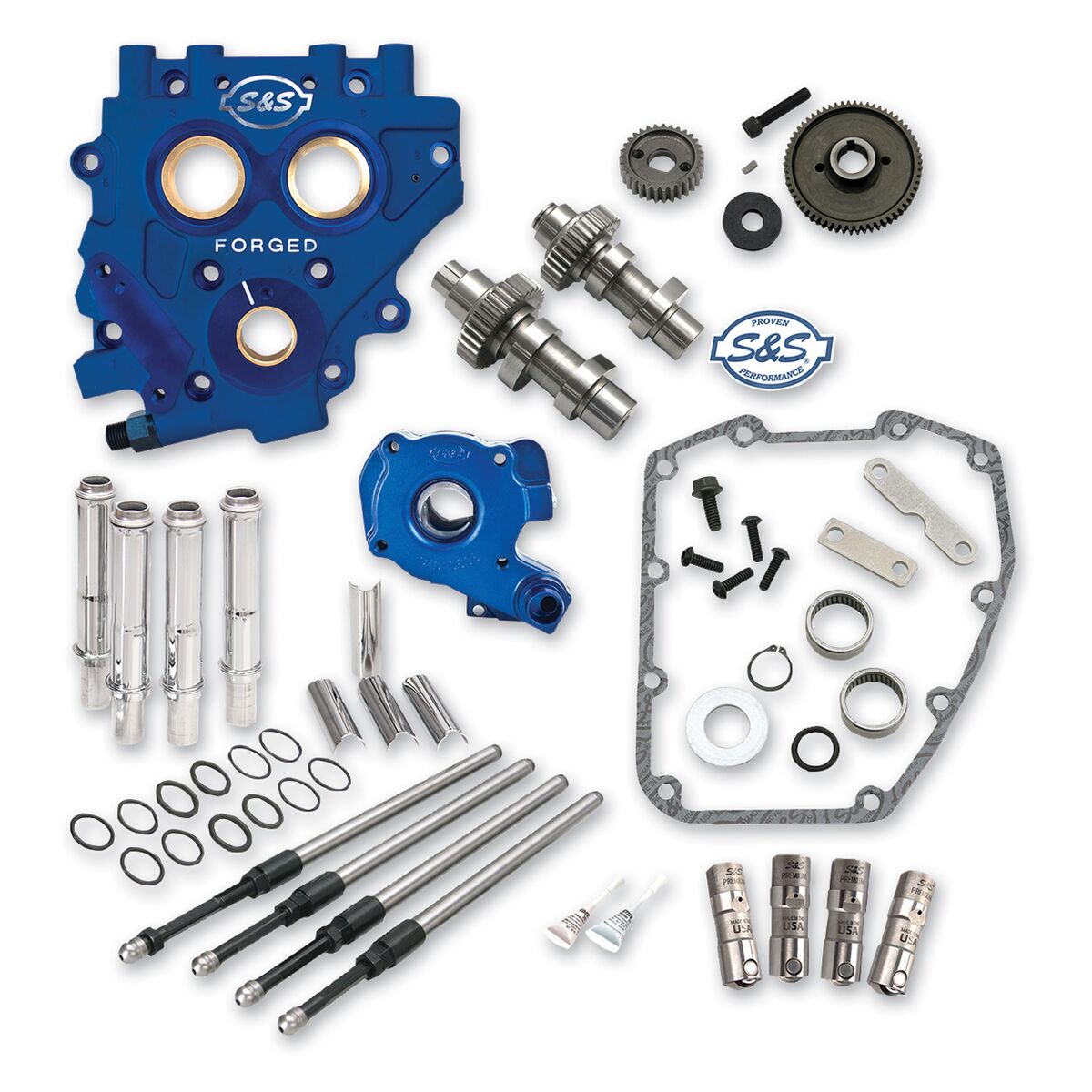 S&S Cycle 510G Standard Gear Drive Cam Chest Kit For Harley Twin Cam 2006-2017