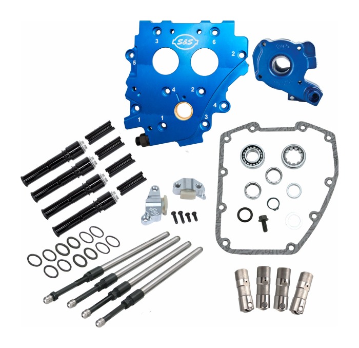 S&S Cycle Chain Drive Cam Chest Kit Without Cams For Harley Twin Cam 2006-2017