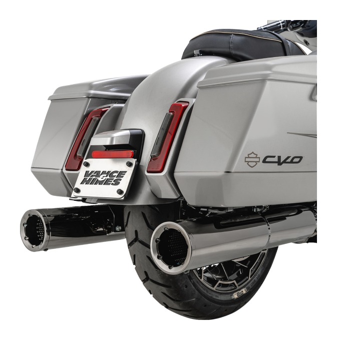 Vance & Hines 4 1/2" Hi-Output Slip-On Mufflers For Harley Touring 2017-2026 - Image 4