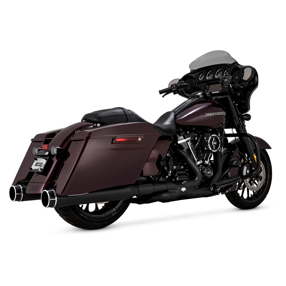 Vance & Hines 4 1/2" Torquer 450 Slip-On Mufflers For Harley Touring 2017-2026 - Image 3