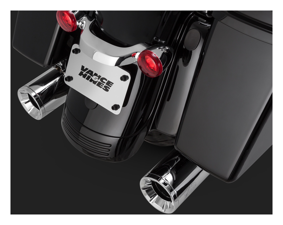 Vance & Hines 4" Eliminator Slip-On Mufflers For Harley Touring 1995-2016 / Trike 2009-2026 - Image 6