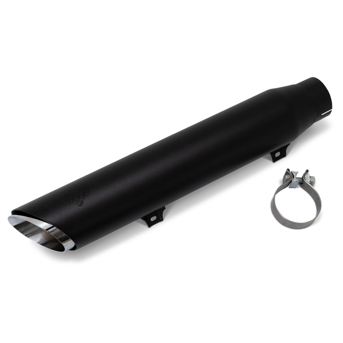Vance & Hines 4" Round Twin Slash Slip-On Muffler For Harley Softail 2025-2026 - Image 2
