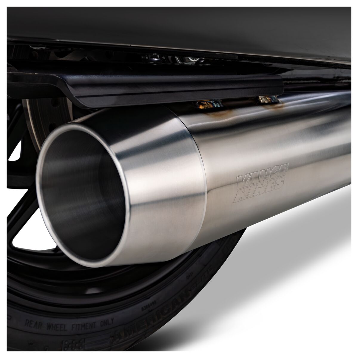 Vance & Hines Gaslighter 2 Into 1 Performance Exhaust System For Harley Touring 2017-2026