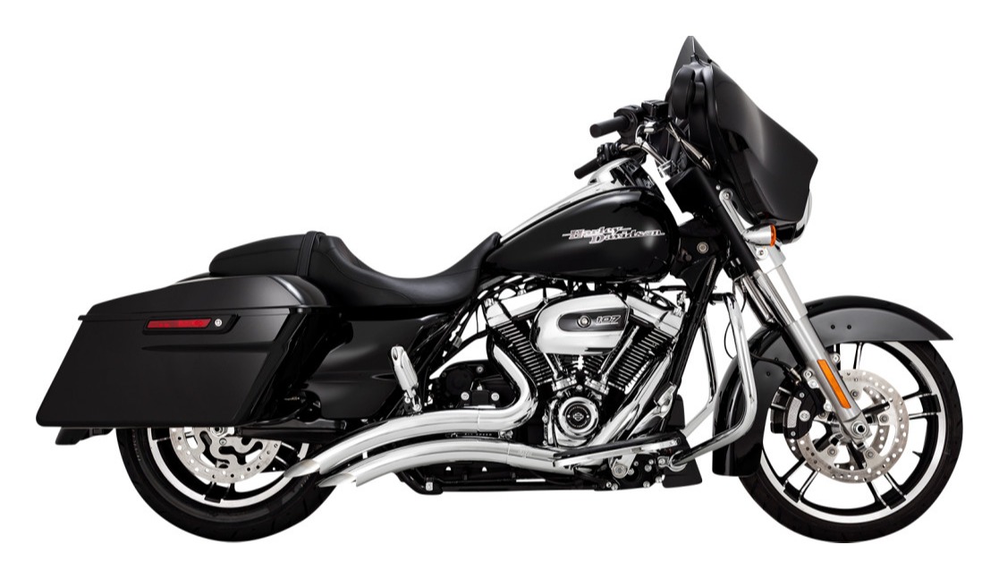 Vance & Hines PCX Big Radius 2-Into-2 Exhaust For Harley Touring 2017-2026