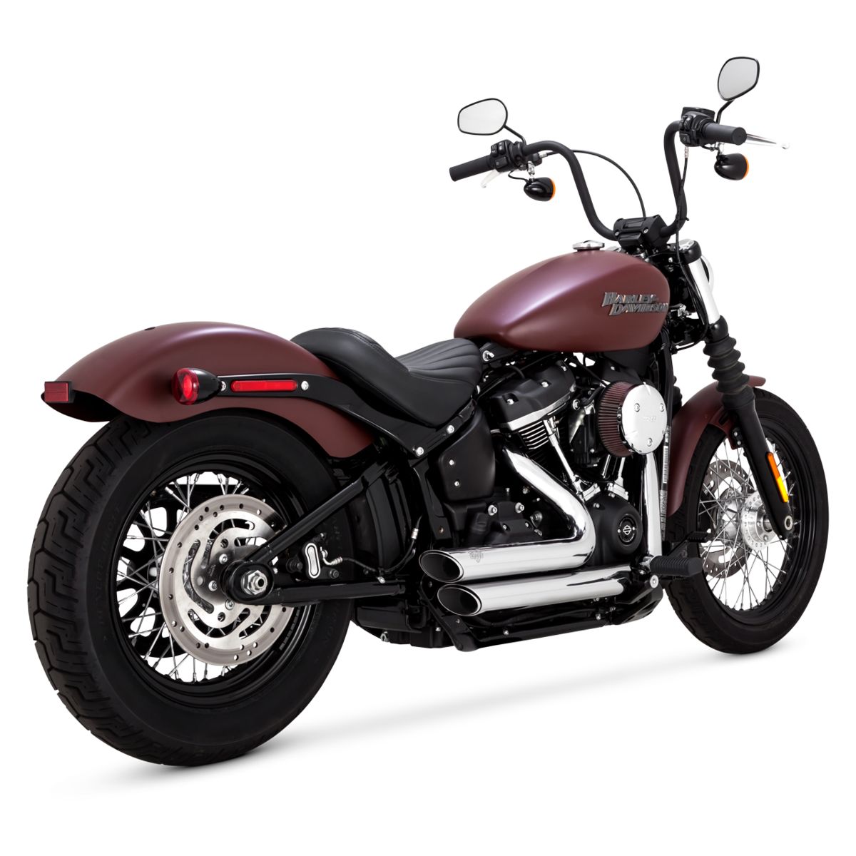 Vance & Hines PCX Shortshots Staggered Exhaust For Harley Softail 2018-2024 - Image 2
